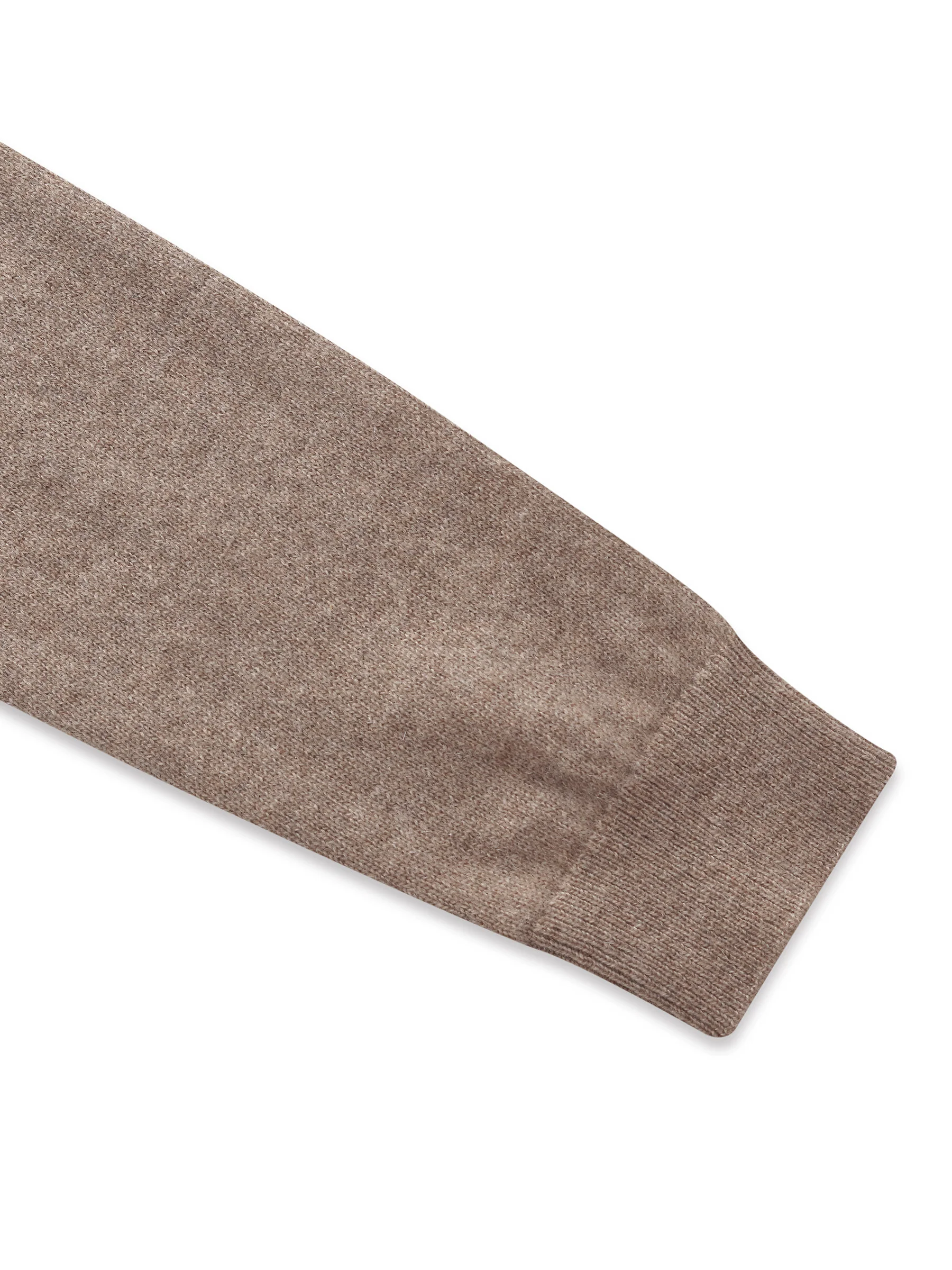 100% Cashmere Folded Collar Women Sweater - Image 8