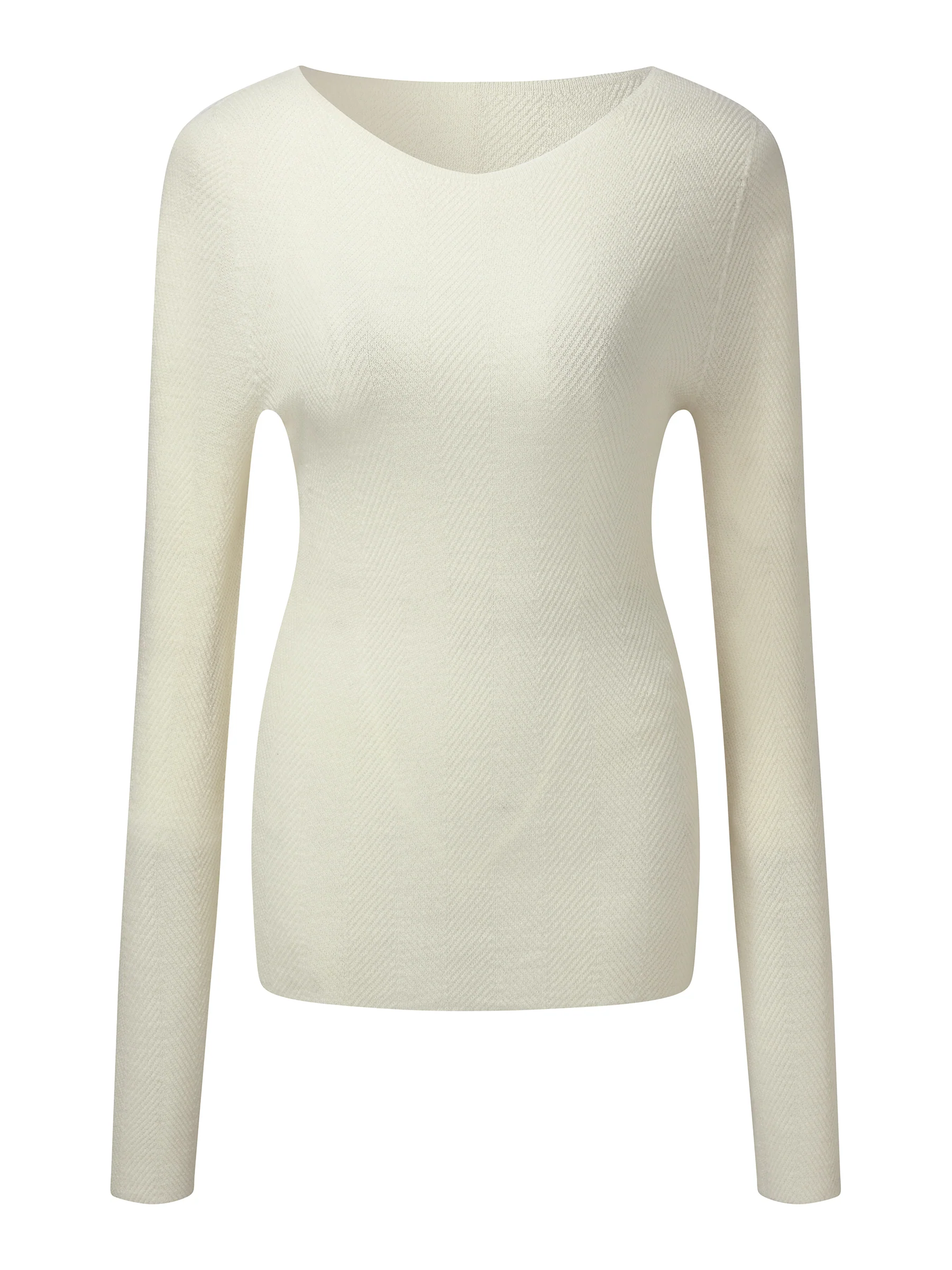 100% Machine Washable Wool Women Knit Top - Image 7