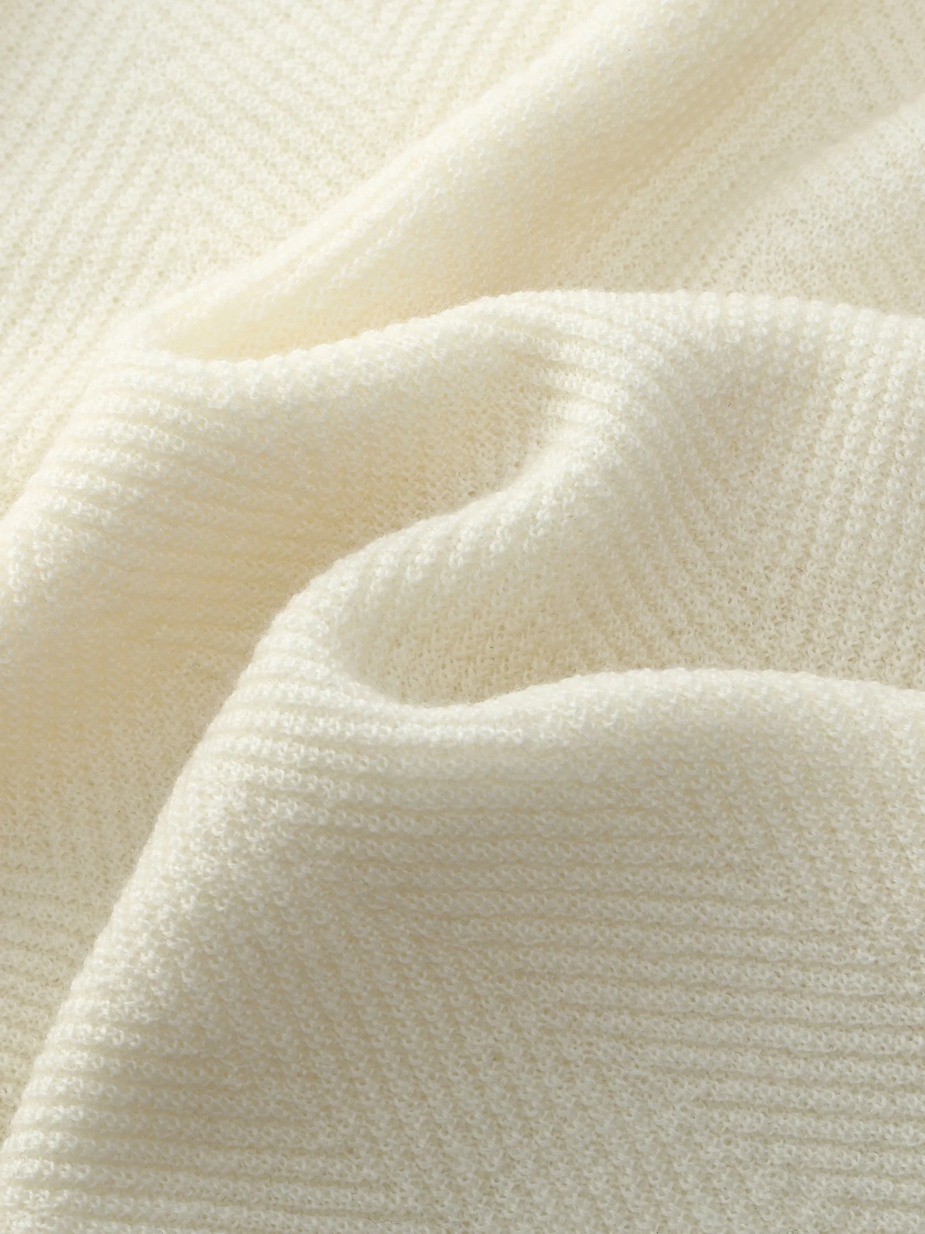 100% Machine Washable Wool Women Knit Top - Image 8