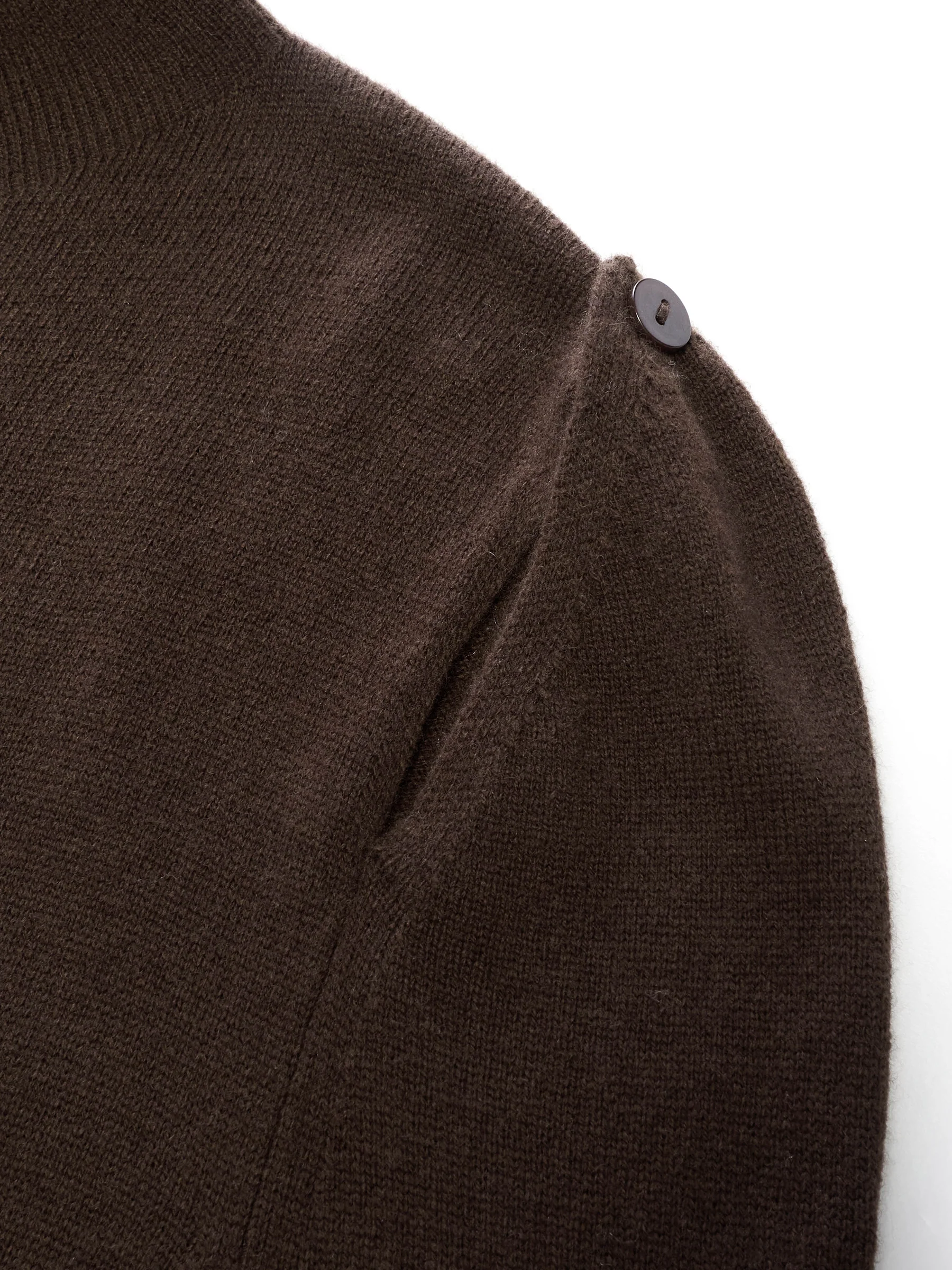 100% Wool Mock Neck Women Knit Maxi Dress - Image 5