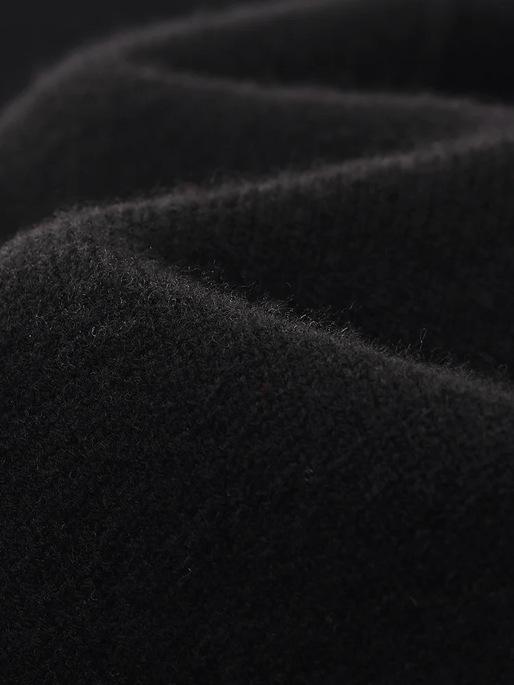 100% Wool Turtleneck Cloak And Dress Two-Piece Set - Image 8