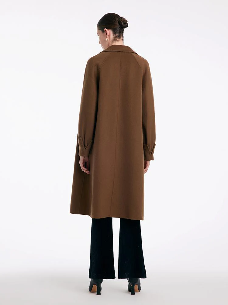 Pure Cashmere Classic Women Coat - Image 5