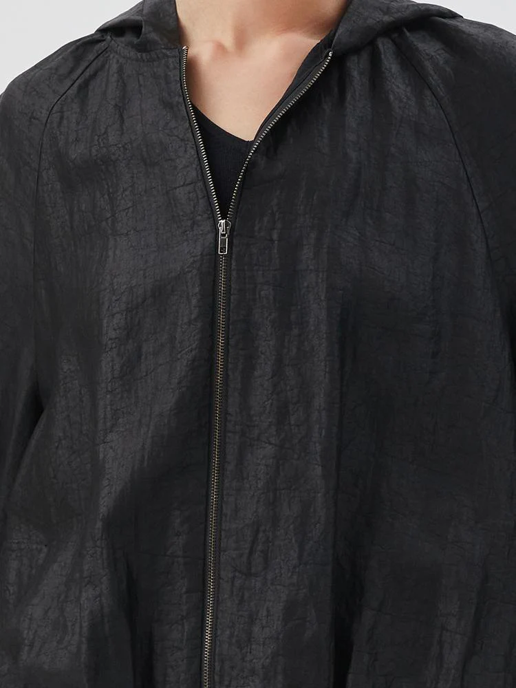 18 Momme Xiang Yun Silk Zippered Women Jacket - Image 3