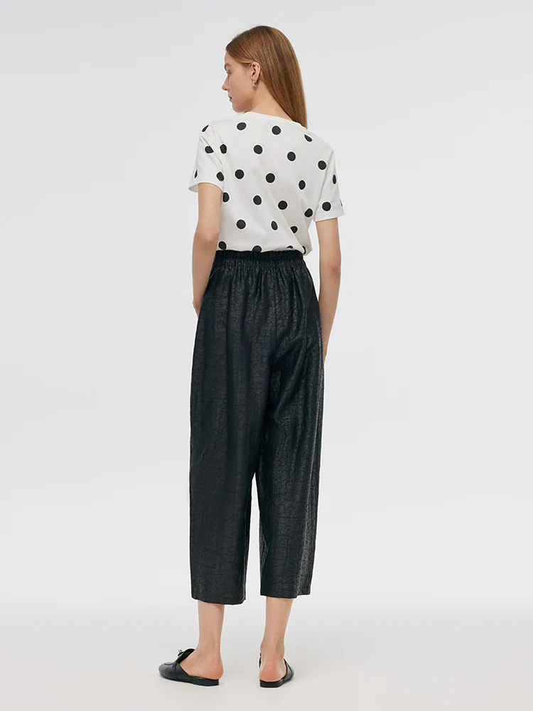 18 Momme Xiang Yun Silk Unisex Pants - Image 3