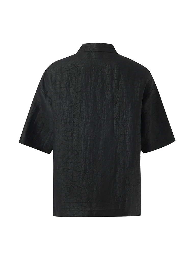 18 Momme Xiang Yun Silk Women Shirt With Zippered Lapel Collar - Image 9