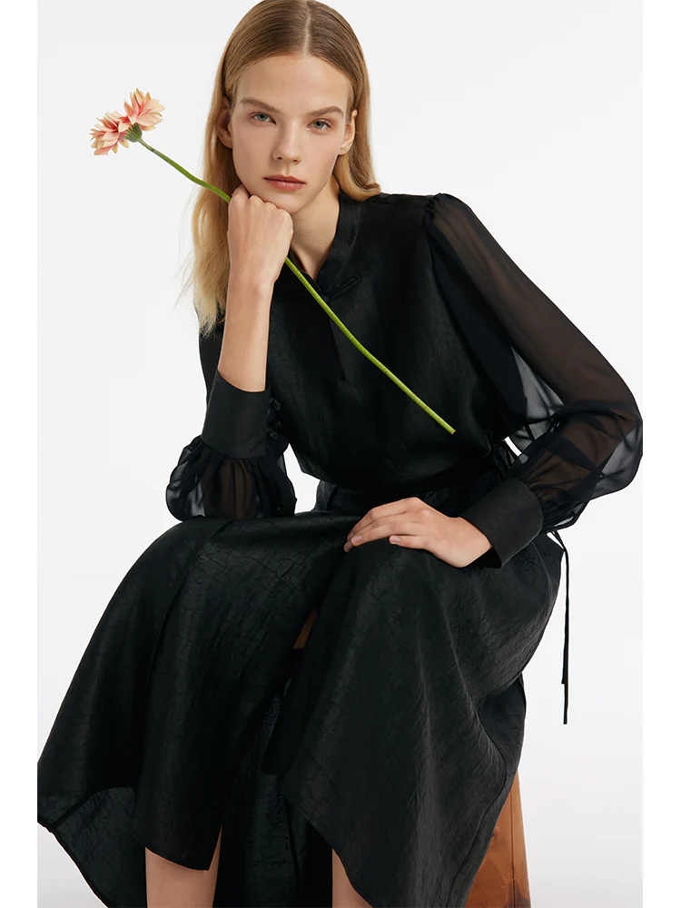18 Momme Xiang Yun Silk Women Skirt - Image 4