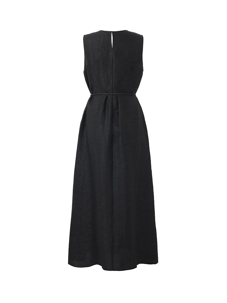 18 Momme Xiang Yun Silk Women Vest Midi Dress - Image 10