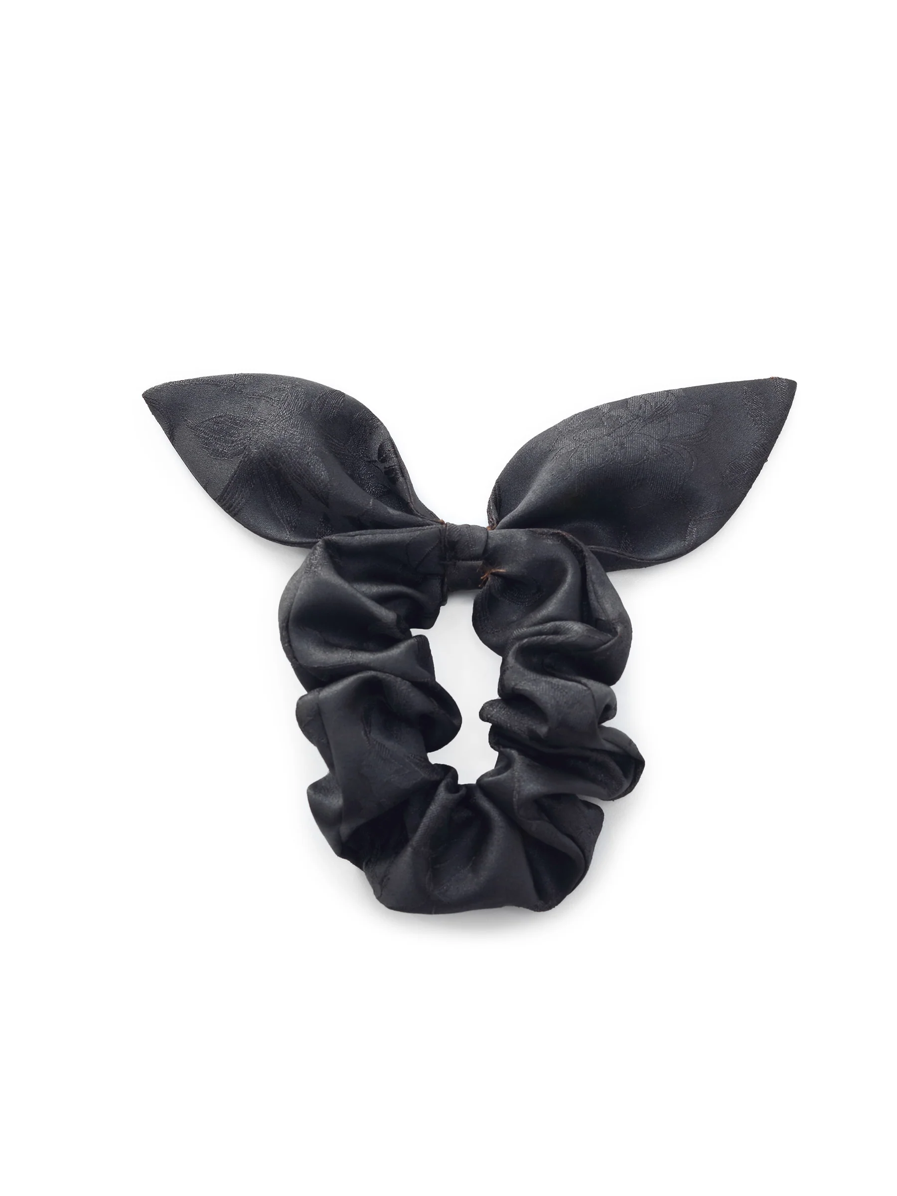 19MM Gambiered Canton Gauze Women Belted Maxi Dress With Scrunchie - Image 7