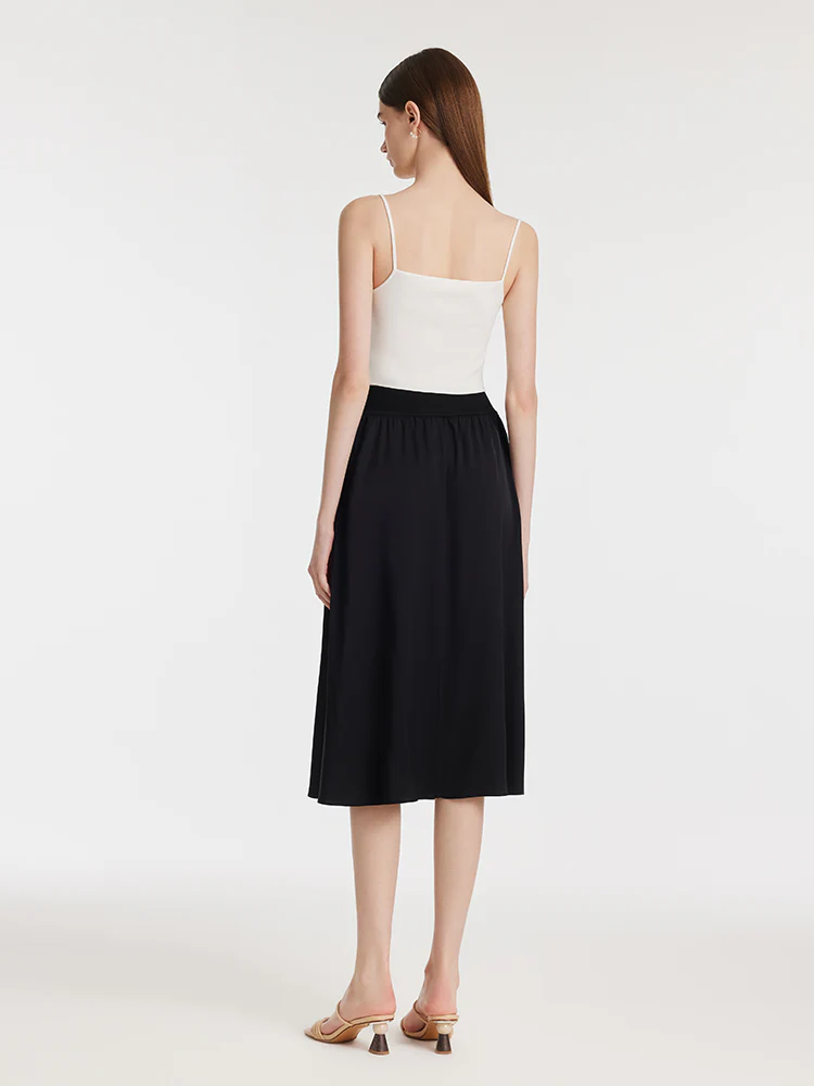 22 Momme Mulberry Silk Women Skirt - Image 4