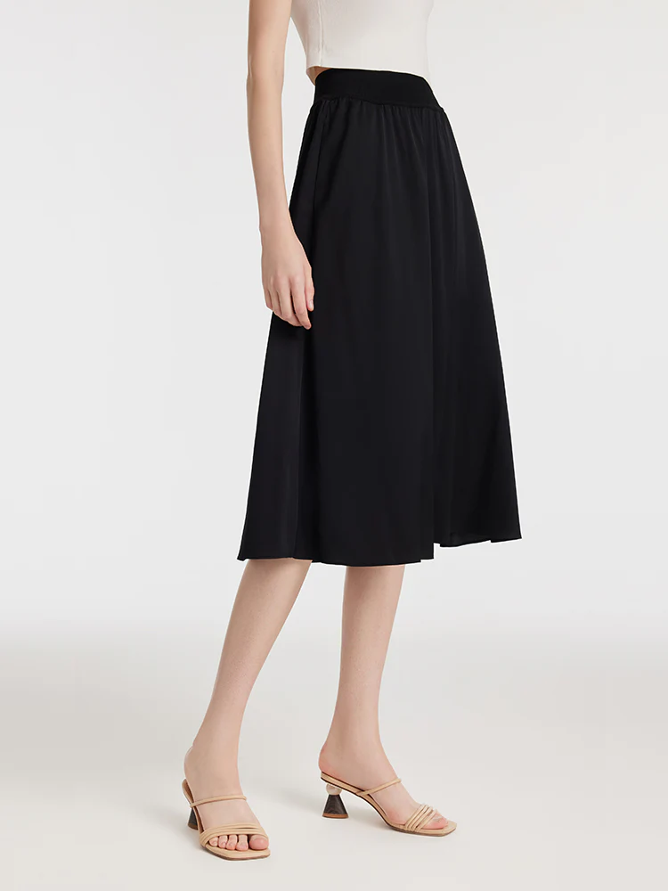 22 Momme Mulberry Silk Women Skirt - Image 5