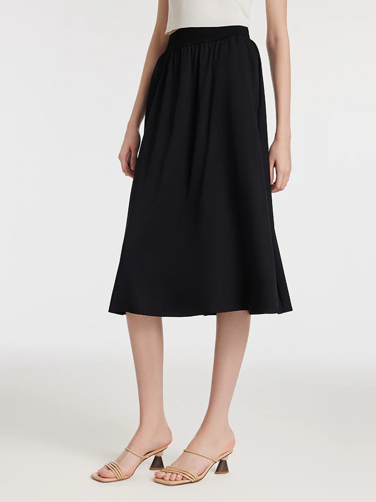 22 Momme Mulberry Silk Women Skirt - Image 6