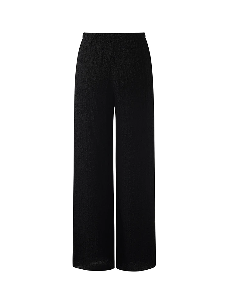 25 Momme Mulberry Silk Straight Leg Pants - Image 7