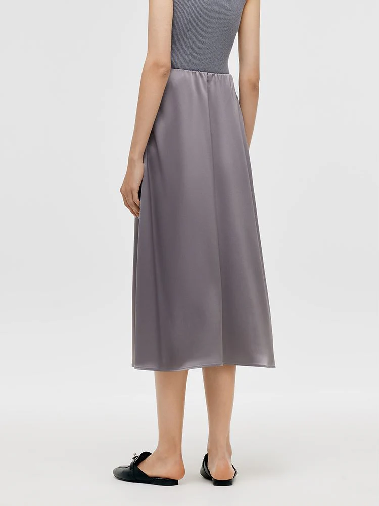 Acetate Flowy Women Skirt - Image 3