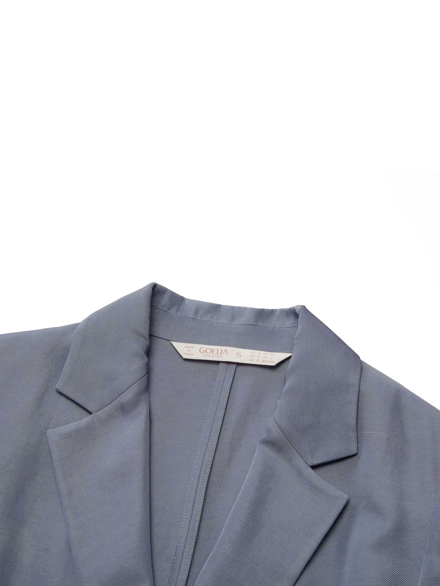 Acetate Tencel Linen Blend Women Blazer - Image 7