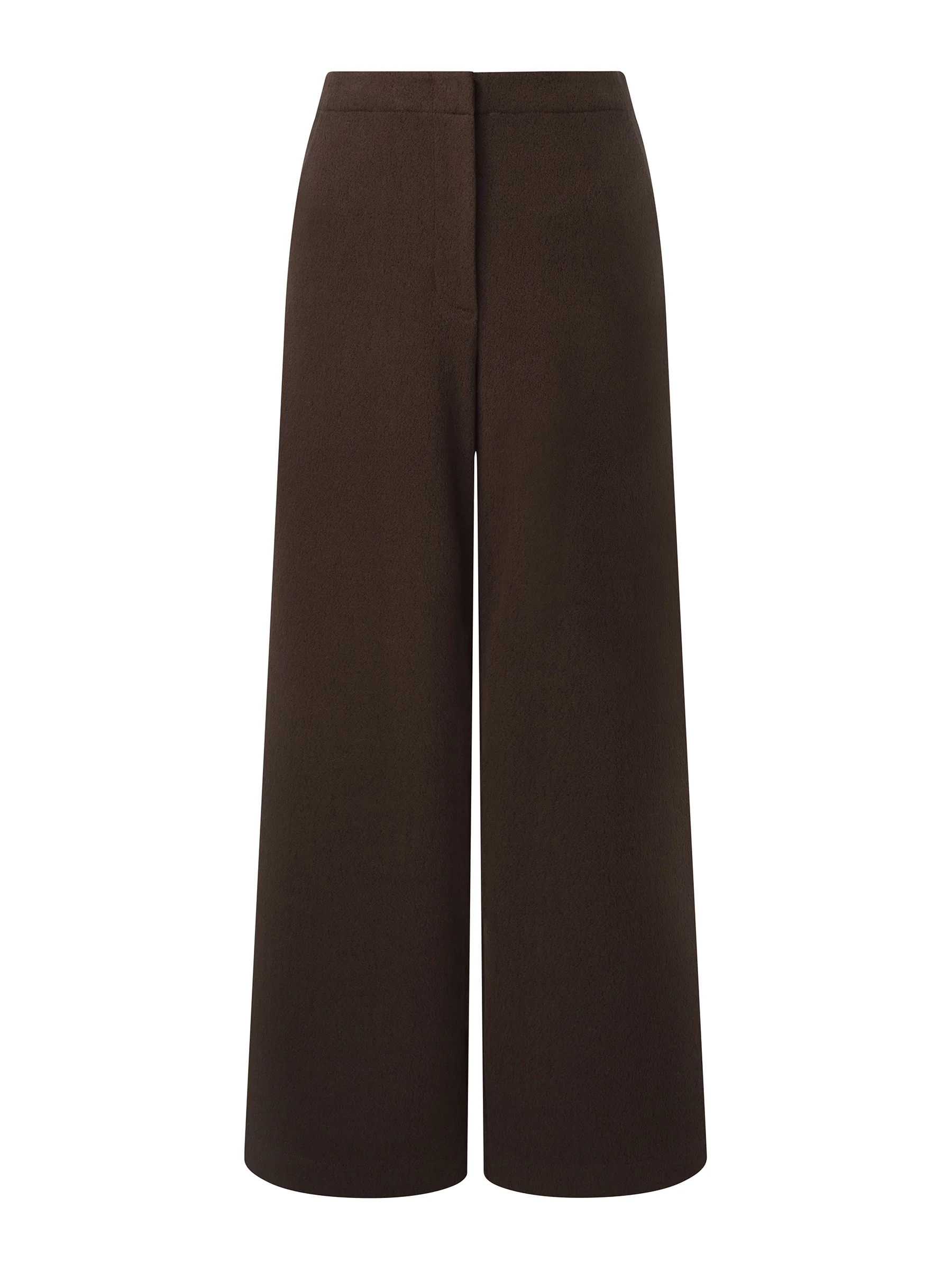 Adjustable Waist Straight Wide Leg Women Pants - Image 16