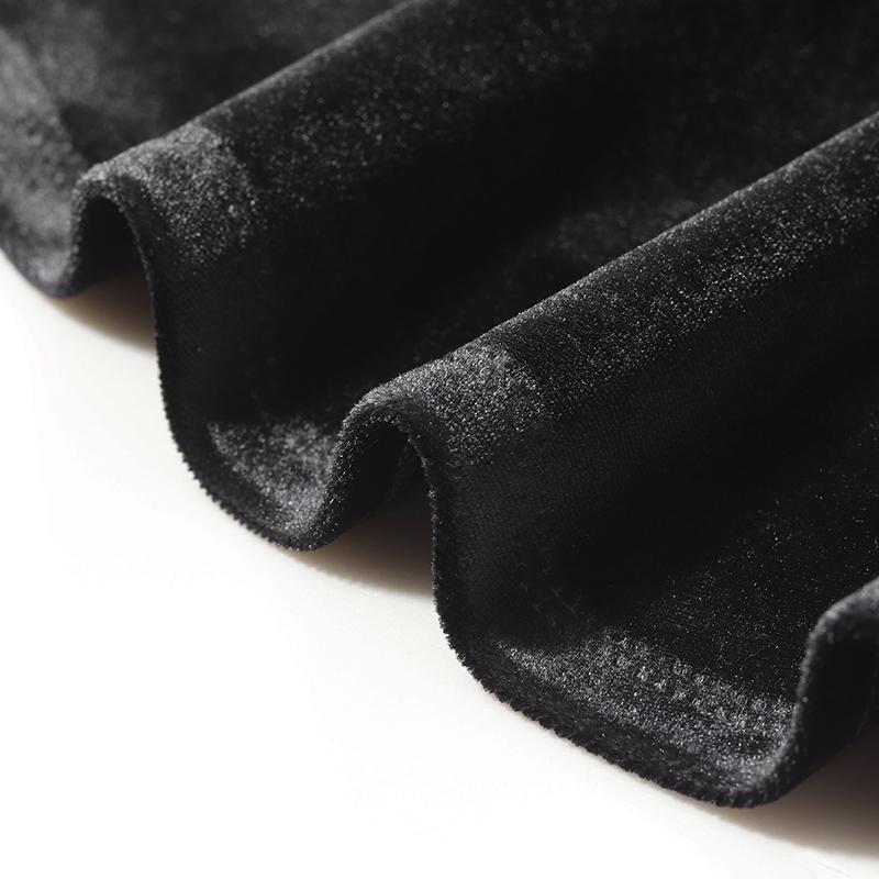 Black Velvet Mermaid Skirt - Image 12