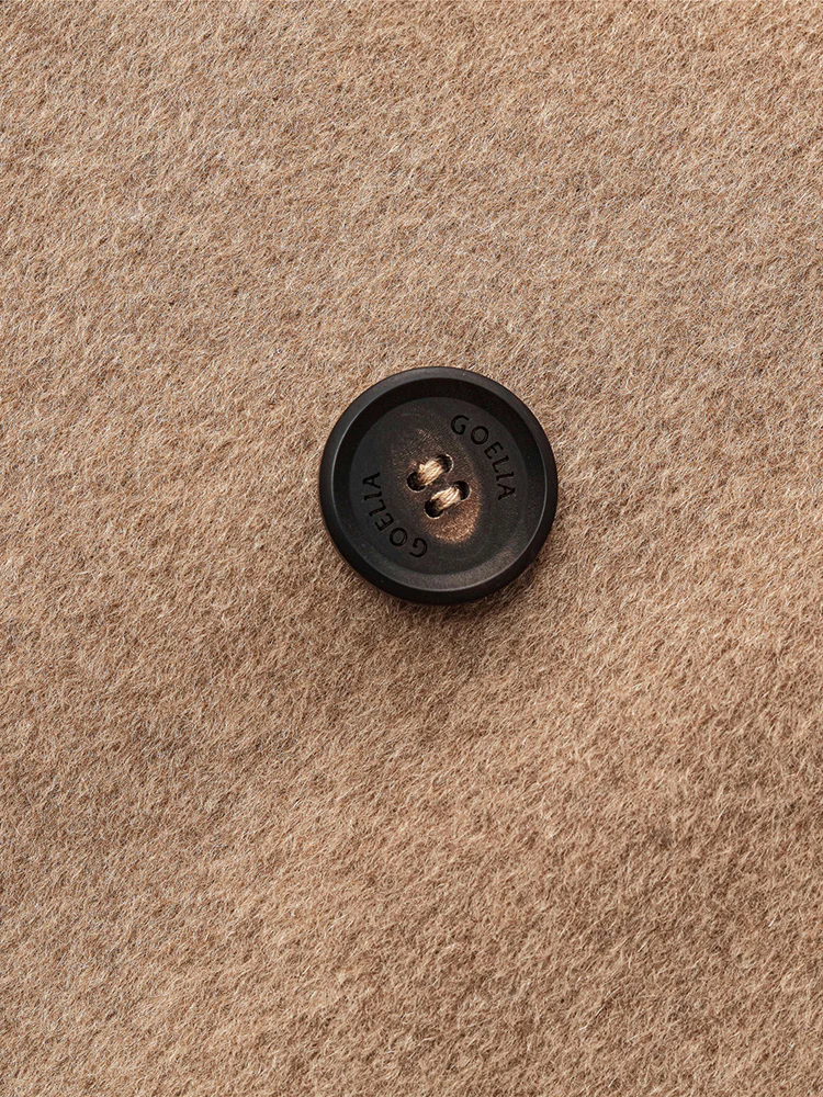 100% Cashmere Lapel Unisex Overcoat - Image 16