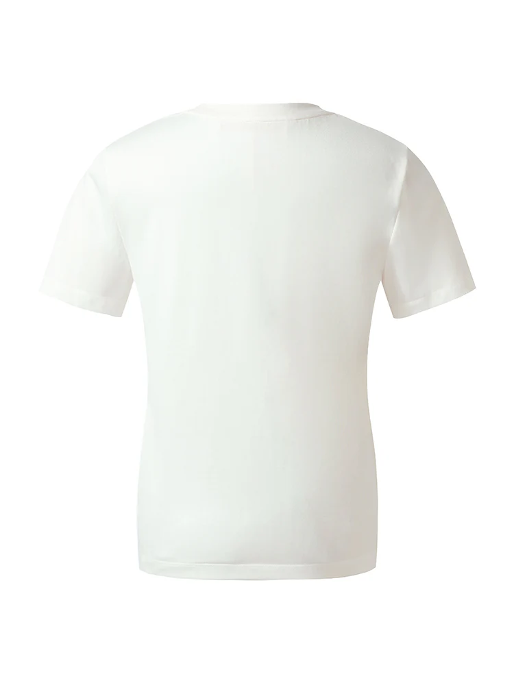 Pre-Order Cotton Rose Heart Print Women T-Shirt - Image 8