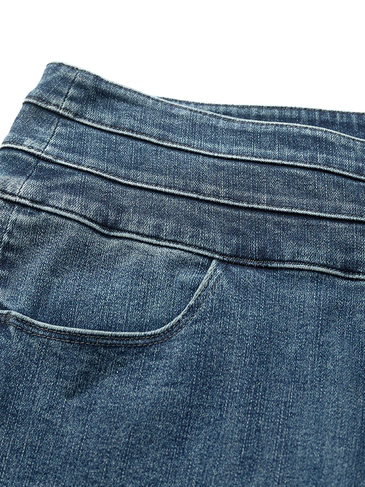 Denim Sheath High-Waisted Women Jeans - Image 10