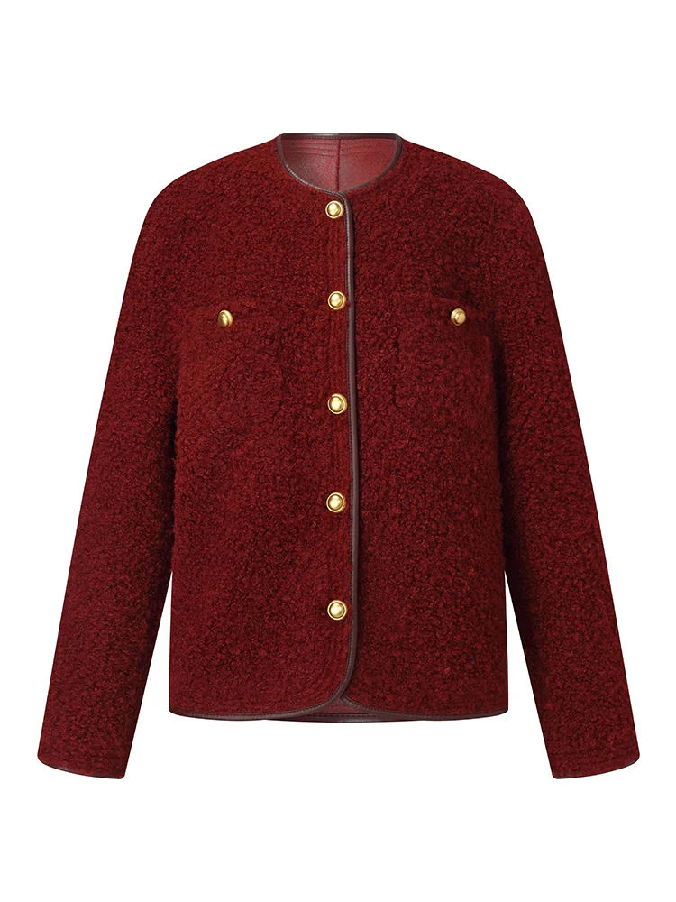 Eco-friendly Sherpa Women Jacket - Image 7