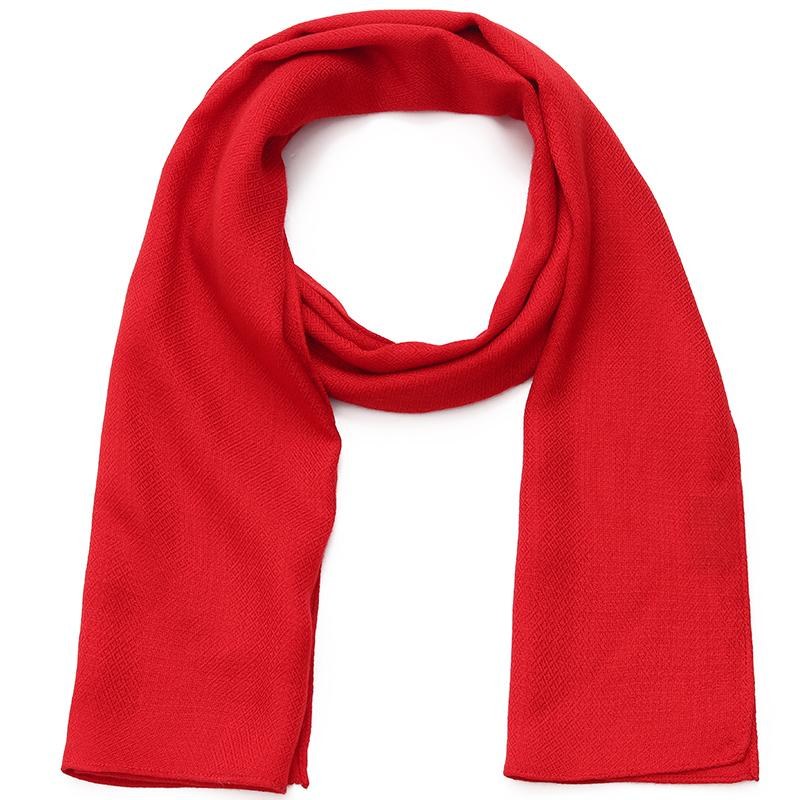 Red Wool Scarves Set - Image 6