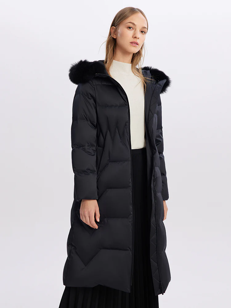 Gathered Waist Goose Down Garment - Image 4