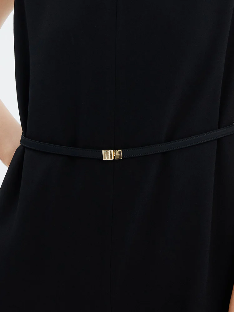 Full Length Triacetate Sleeveless Jumpsuit - Image 4