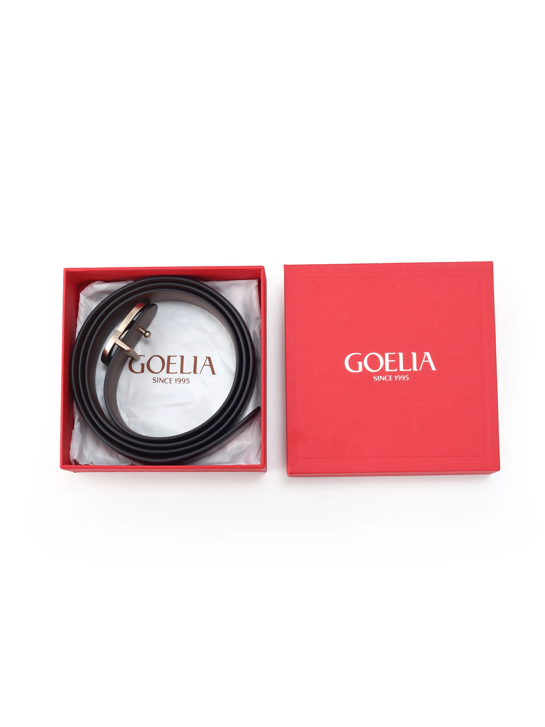 GO Letter Women Leather Belt Size Medium - Image 13