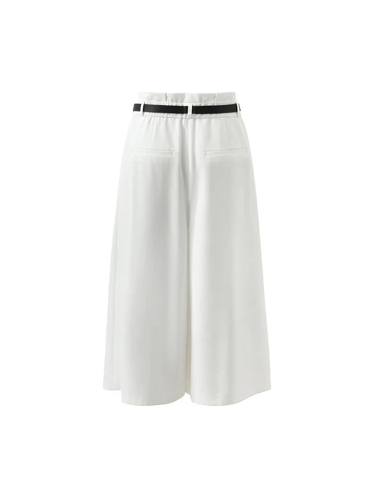 High-Waisted Mid-Calf Women Wide Leg Pants - Image 13