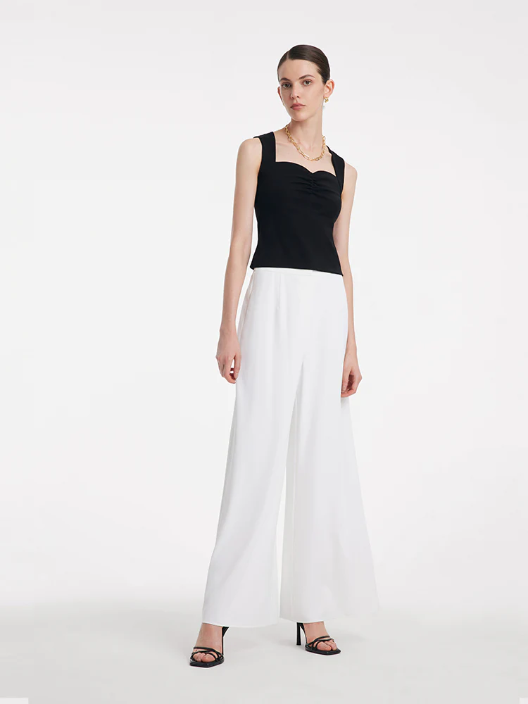 Knitted Camisole With Detachable Chest Pads - Image 3