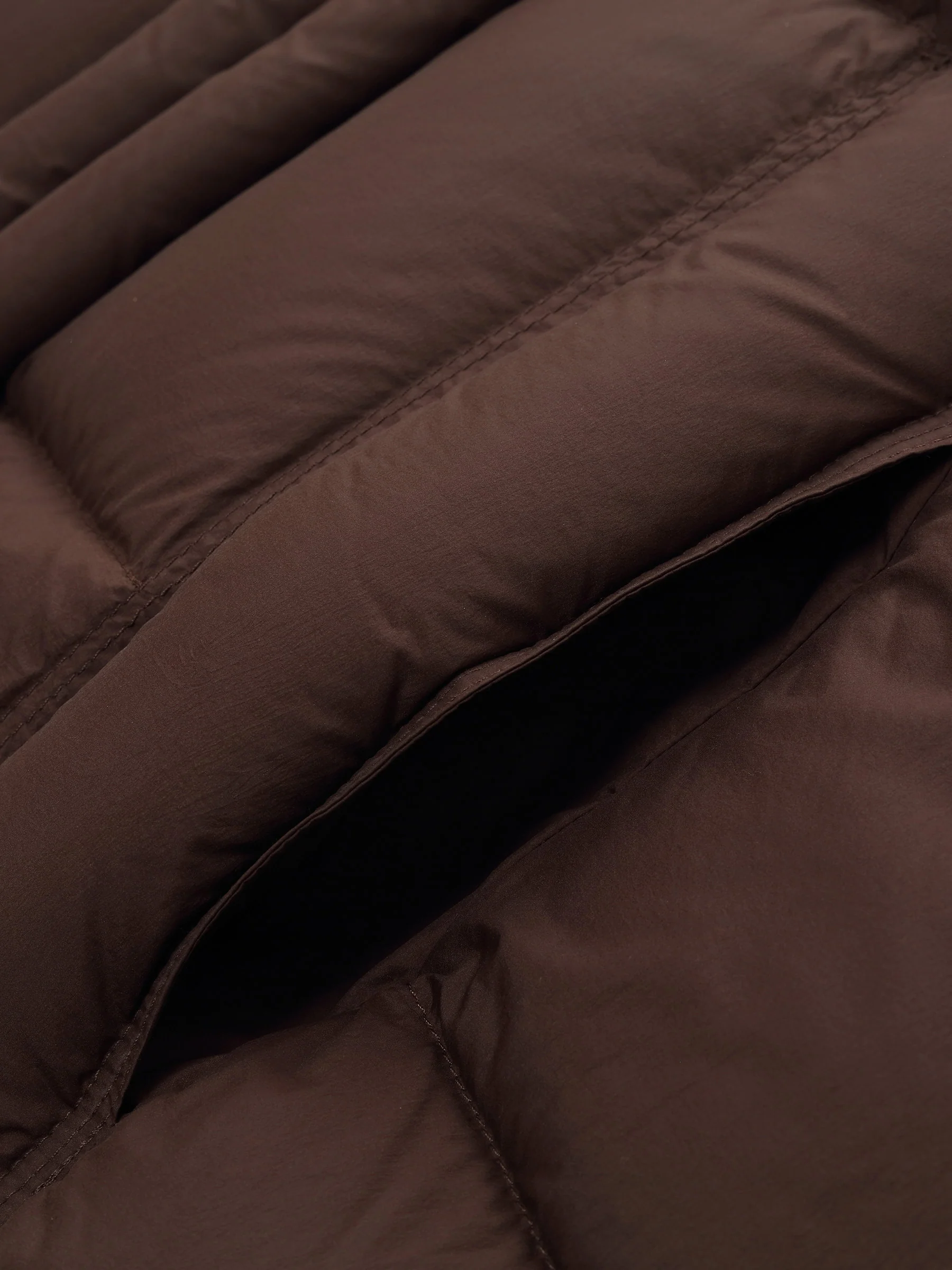 Lightweight Water-repellent Hooded Goose Down Jacket - Image 8
