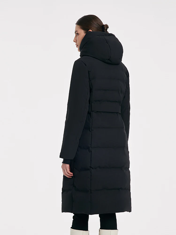 Long Hooded Goose Down Garment - Image 16