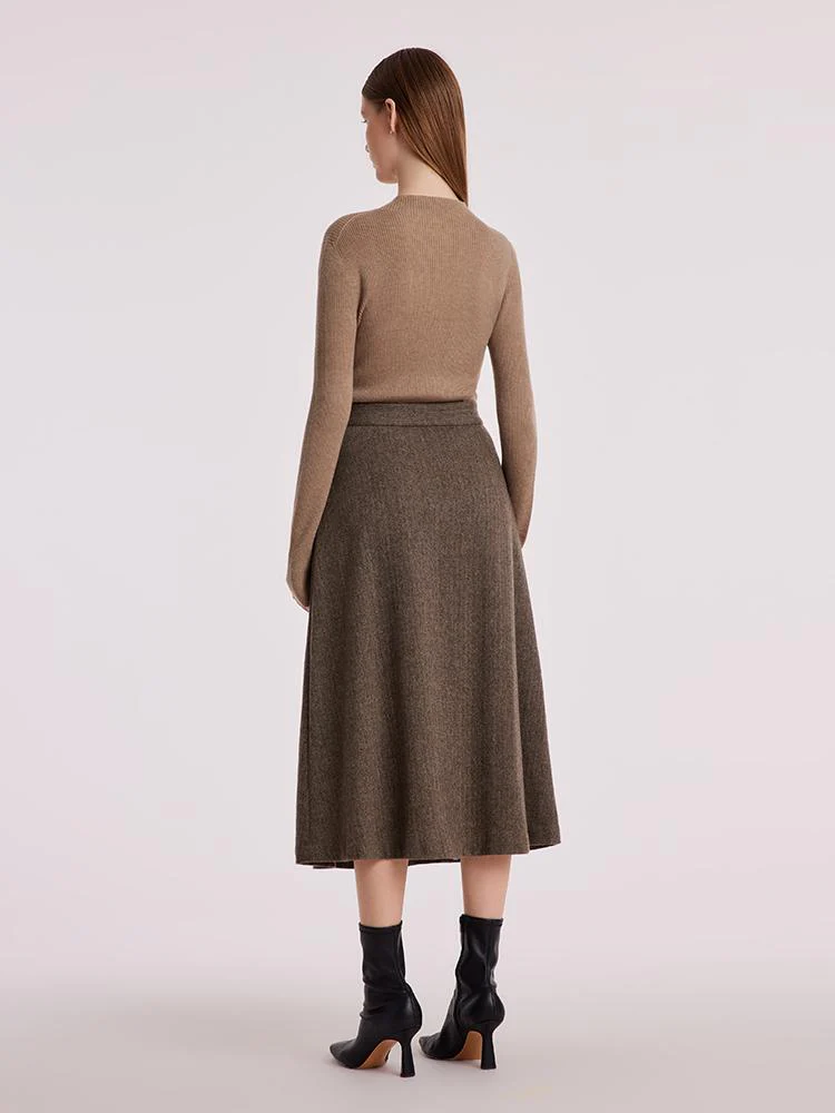 Machine Washable Wool Seamless Women Sweater - Image 28