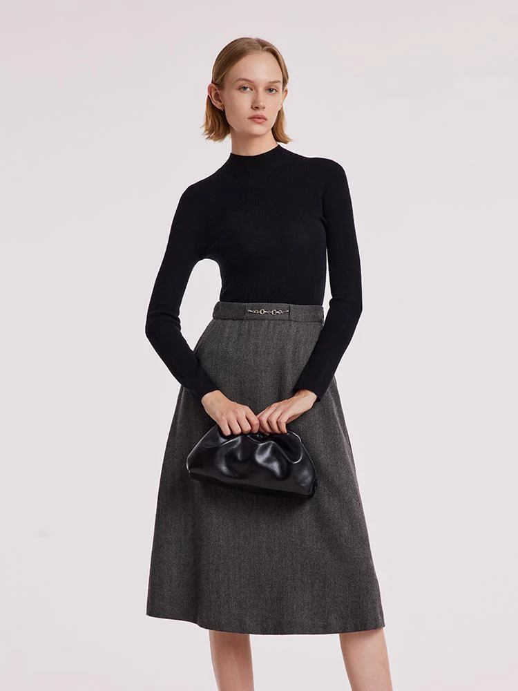 Machine Washable Wool Seamless Women Sweater - Image 6