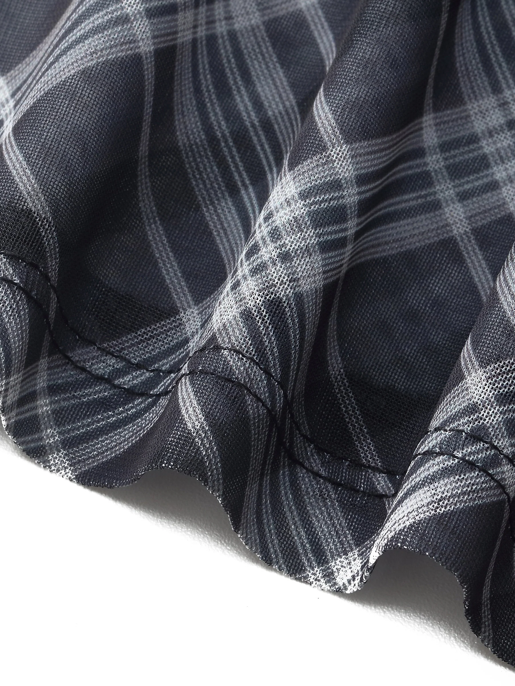 Plaid Adjustable Straps Slip Midi Dress And Cardigan Two-Piece Set - Image 9