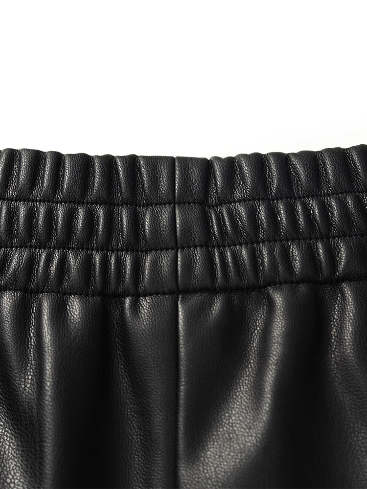 PU Leather Women Shorts - Image 7