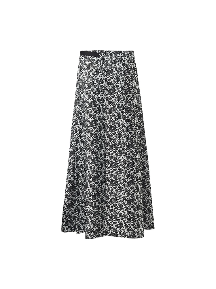 Rose Jacquard Pleated Women Mamianqun With Bottomed Skirt - Image 17