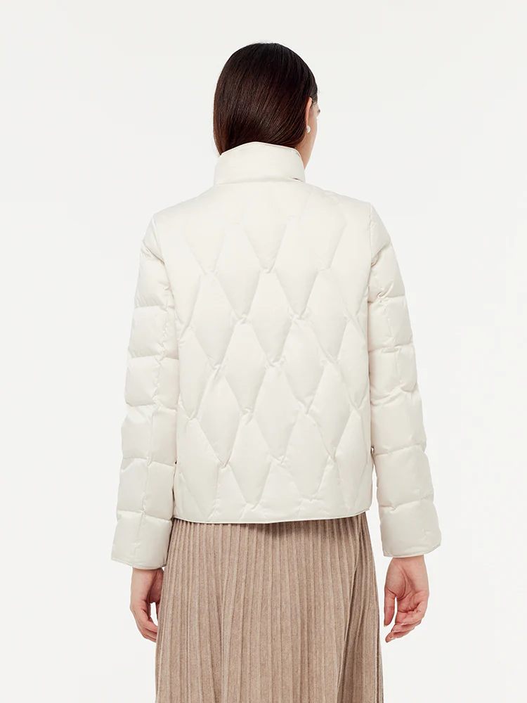 Stand Collar Goose Down Jacket - Image 18