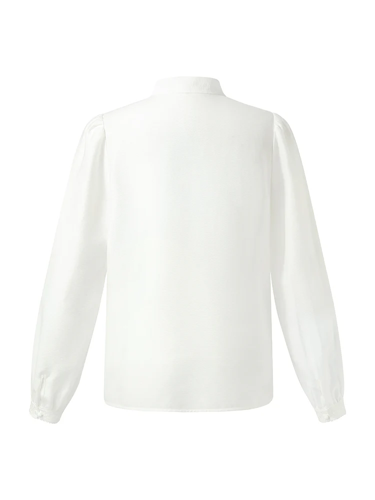 Tie Front Neck Women Blouse - Image 7