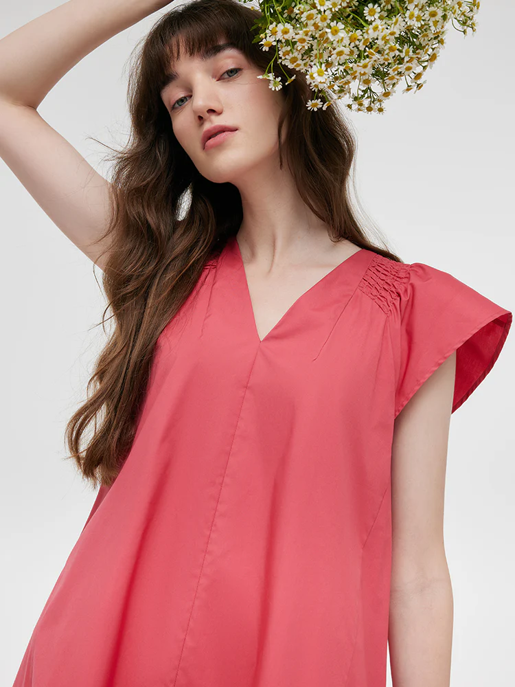 V-Neck Women Mini Dress - Image 6