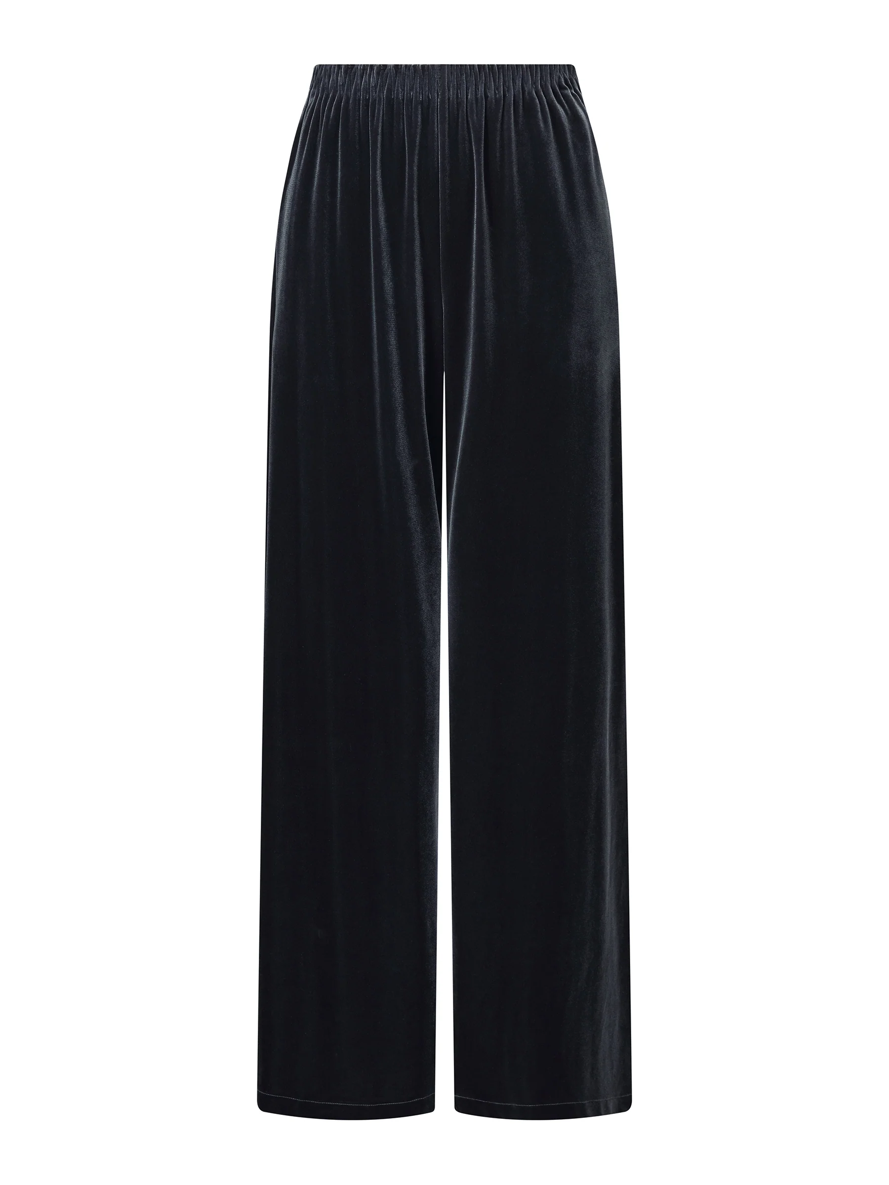 Velvet Straight Wide Leg Women Pants - Image 7