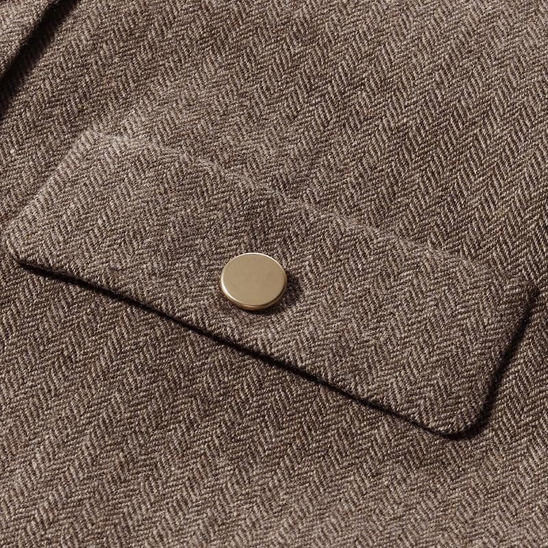 Washable Woolen Classic Women Jacket - Image 11