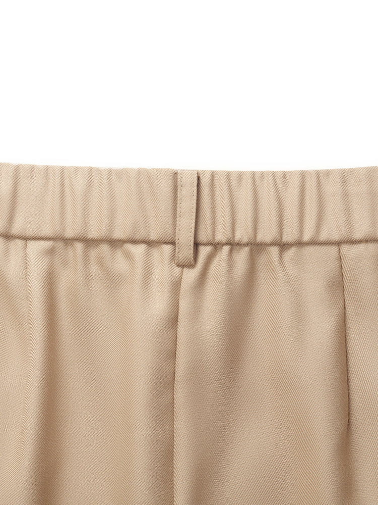 Worsted Wool Straight Women Pants - Image 11