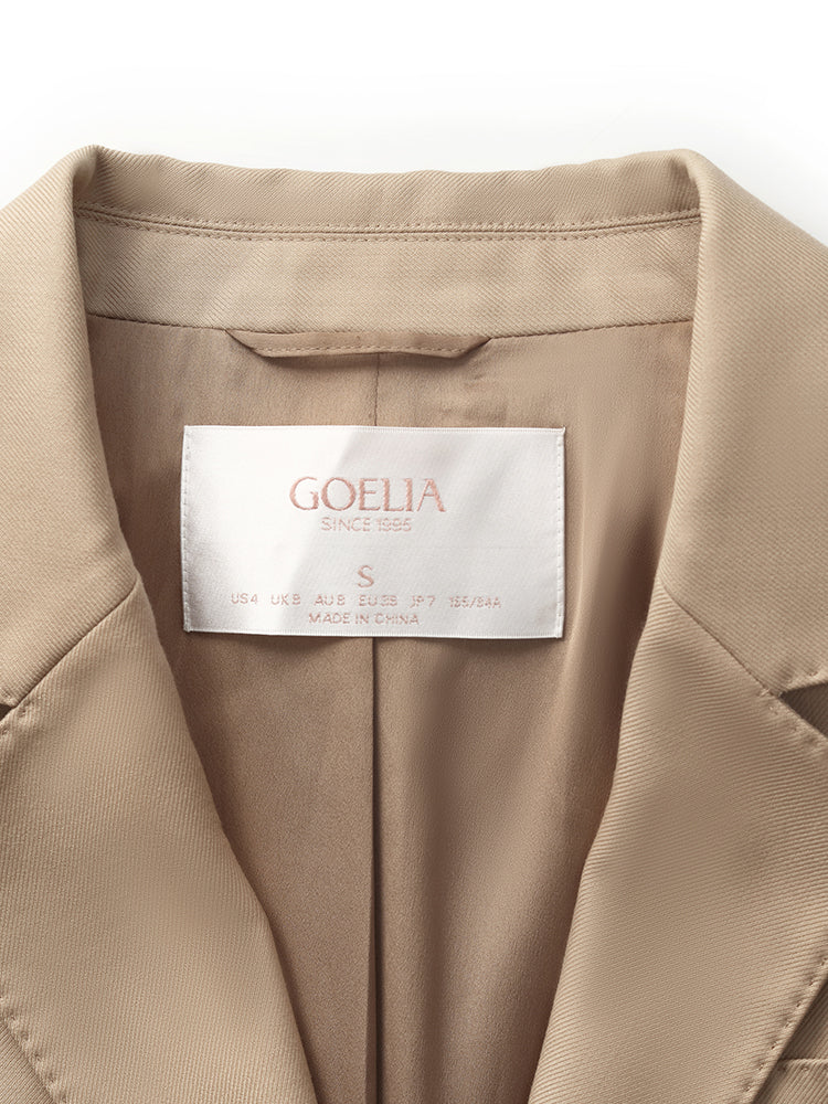 Worsted Woolen Straight Women Blazer - Image 11