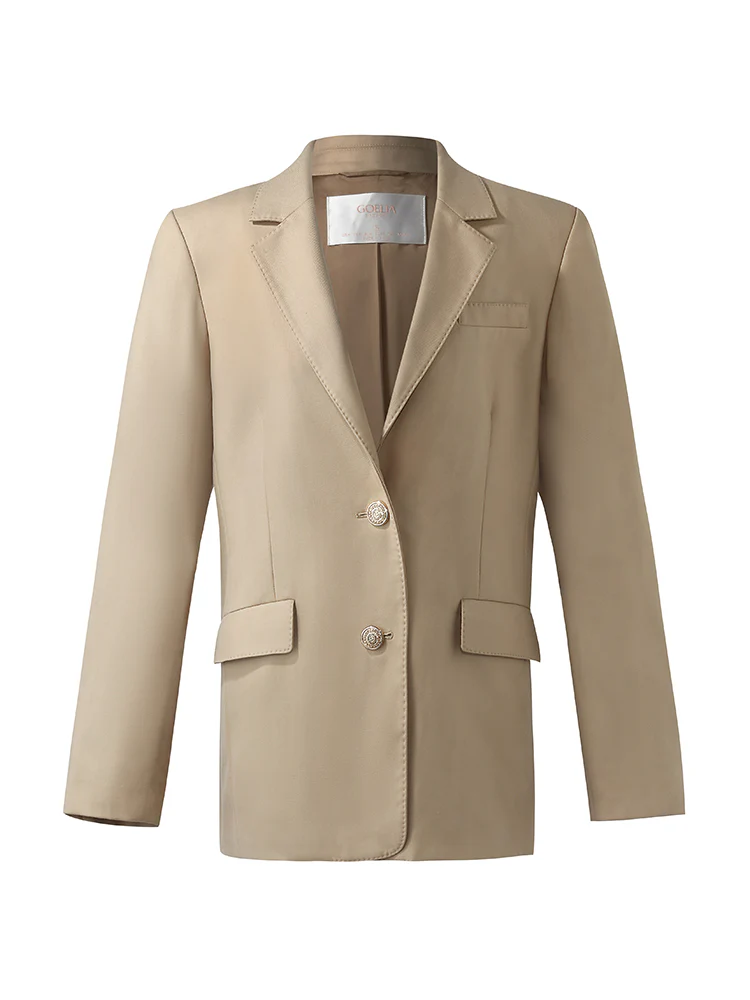 Worsted Woolen Straight Women Blazer - Image 8